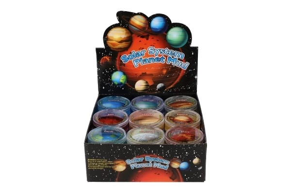 Slime - Planet Sonnensystem 7cm Mix Farben im Box