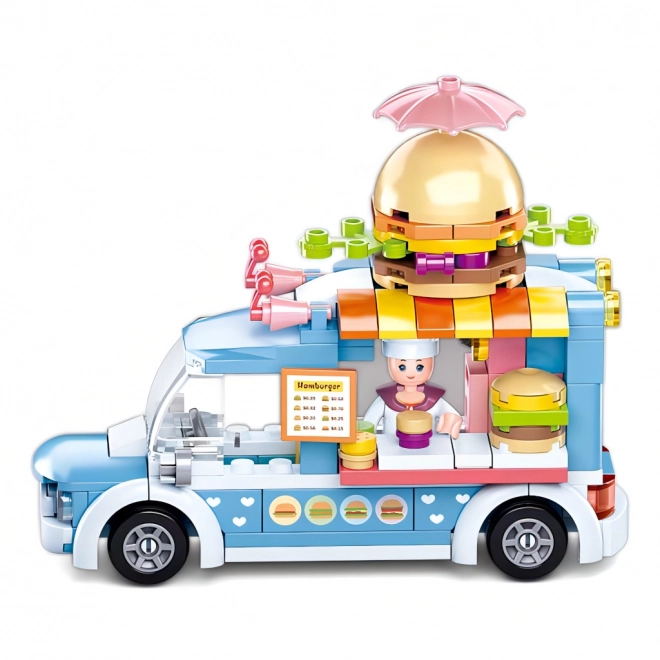 Sluban Girls Dream Mobile Burger Shop