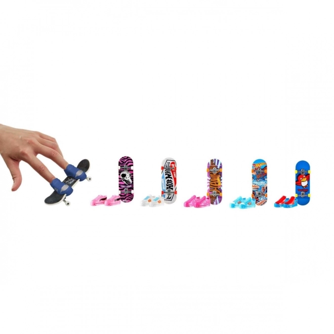 Hot Wheels Skateboard Fingerskating Set mit Schuhe