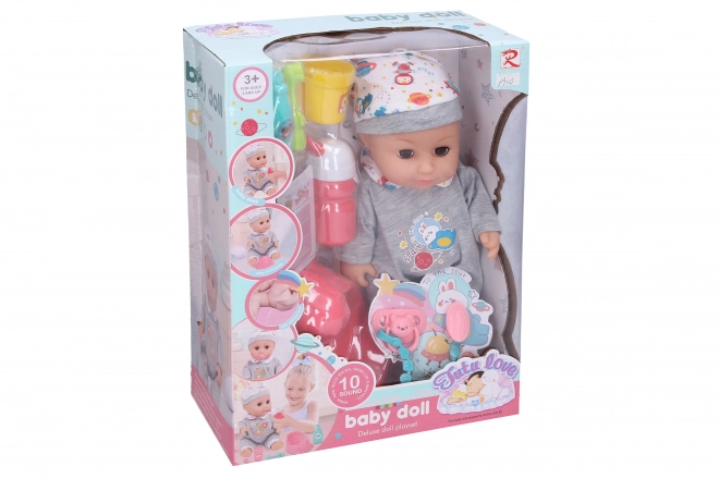 Pinkelnde Babypuppe 30 cm