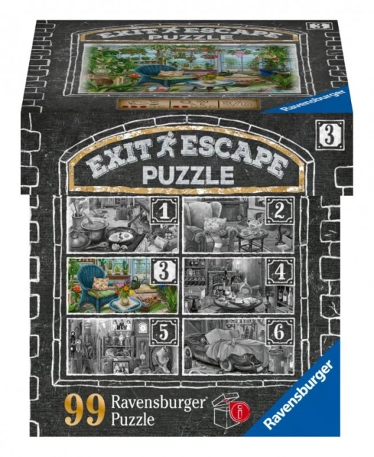 Ravensburger Exit Puzzle Spukvilla - Im Wintergarten