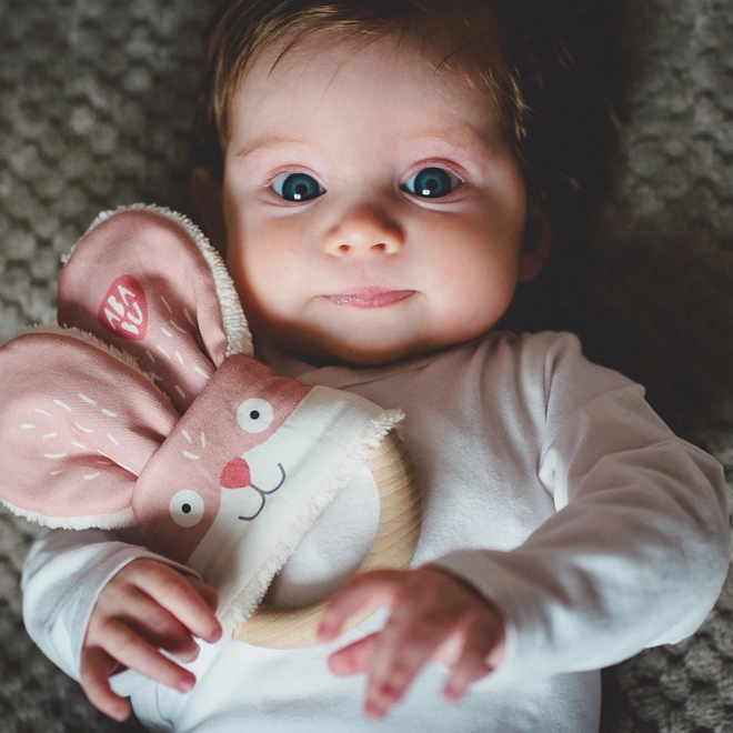 Ababu Beißring Maus für Babys