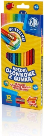 Astra Dreikantige Buntstifte 12 Stk