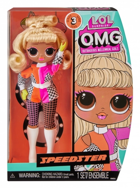 L.O.L. Surprise OMG Serie 3 - Speedster Puppe