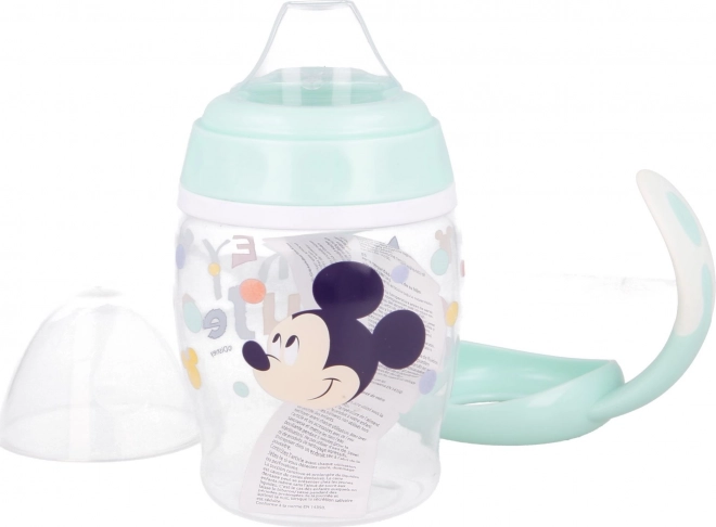 Trinkbecher mit Griffen und Silikontülle 270ml MICKEY MOUSE