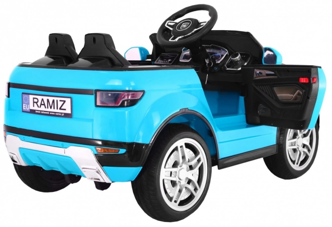 Elektrisches Spielzeugauto Sportwagen Rapid Racer blau