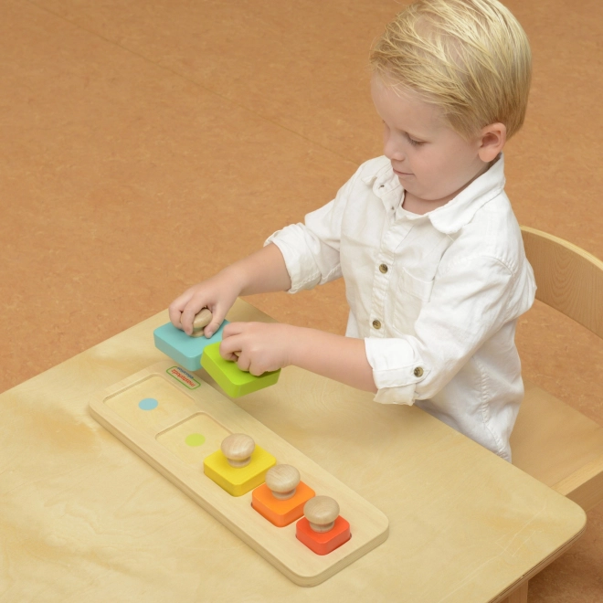 Masterkidz Montessori Puzzle Größen und Farben Lernen