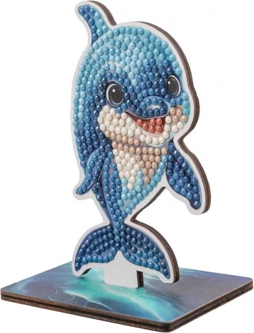 Diamond Painting CRYSTAL ART: Ozean - Delfin
