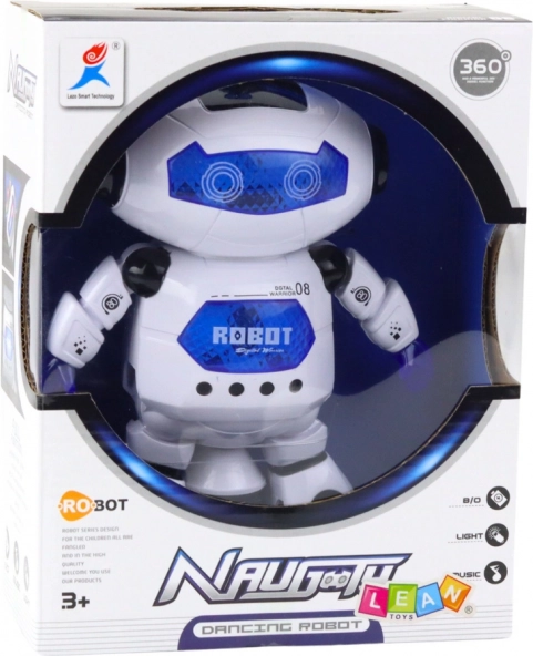 Elektronischer Tanzroboter mit LED- und Soundeffekten