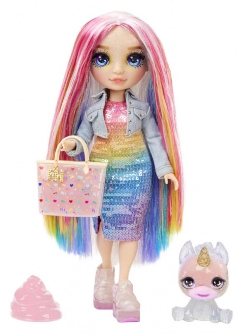 Rainbow High Puppe mit Haustier Amaya Raine