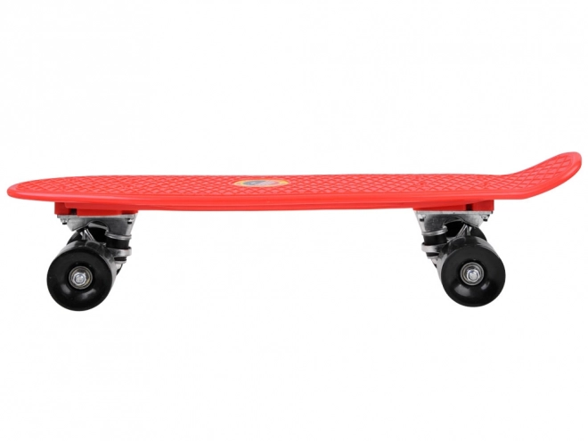 Farbenfrohe FISZKA Skateboard – Rot