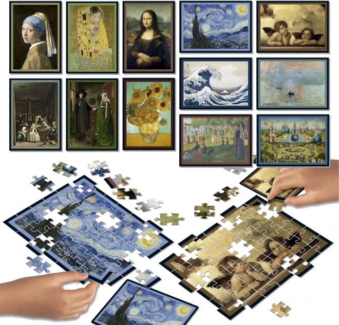 Educa Puzzle Kunstkampf