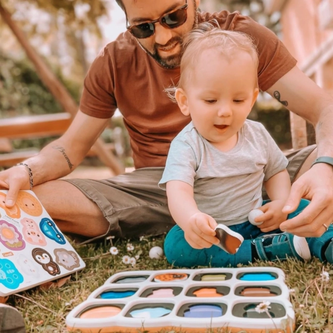 Quercetti Smart Puzzle Magnetisch Farben und Wörter