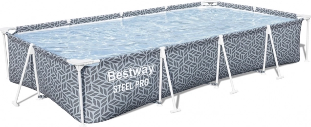 Rechteckiger Pool mit Gestell Bestway Steel Pro 366 x 201 x 66 cm