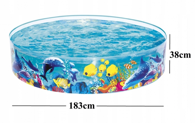 Kinder Gartenpool 183 cm x 38 cm Bestway