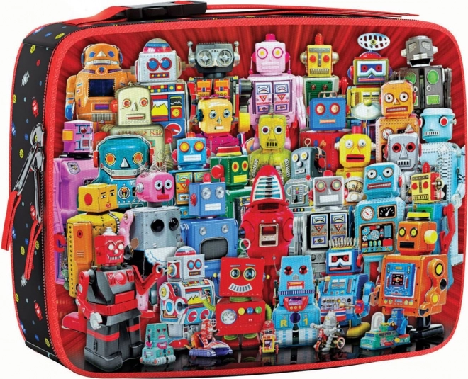 Eurographics Roboter Puzzle im Brotdosen-Set