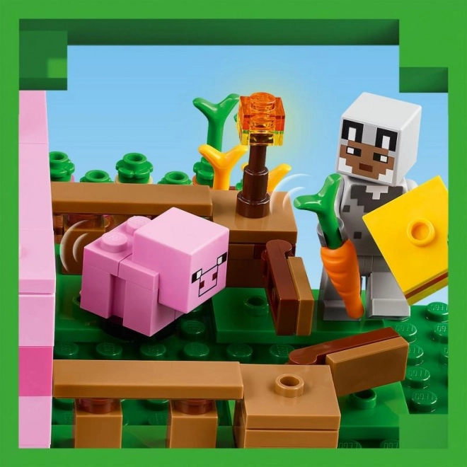 Lego Minecraft Schweinhaus