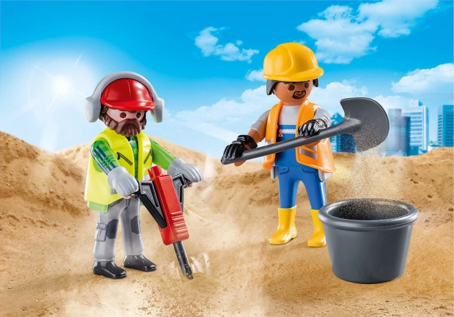 Playmobil Duo Pack Bauarbeiter