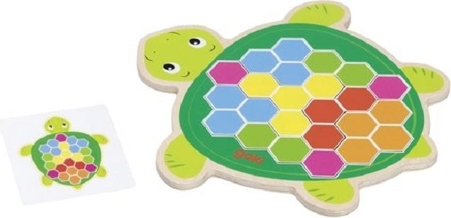 Goki Holzpuzzle Schildkröte