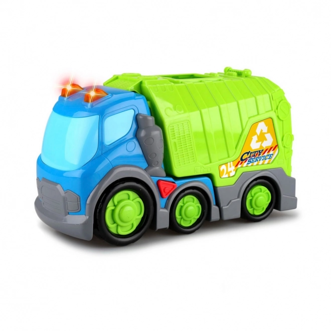 Kiddy Go! Müllwagen mit Licht und Sound, 31 cm