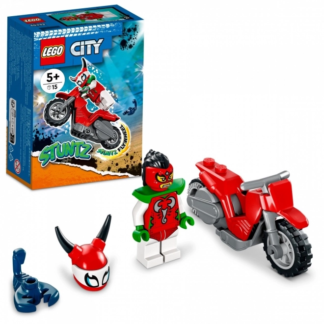 Lego City Stuntmotorrad des Skorpions