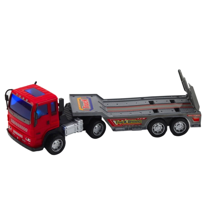 Detailreiche Ausführung des Lkw