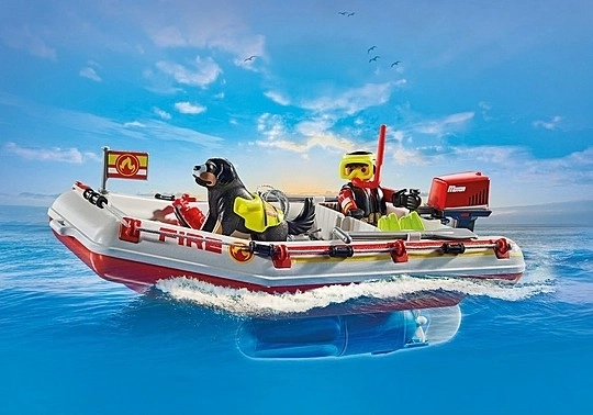 Feuerwehrboot mit Jetski von Playmobil