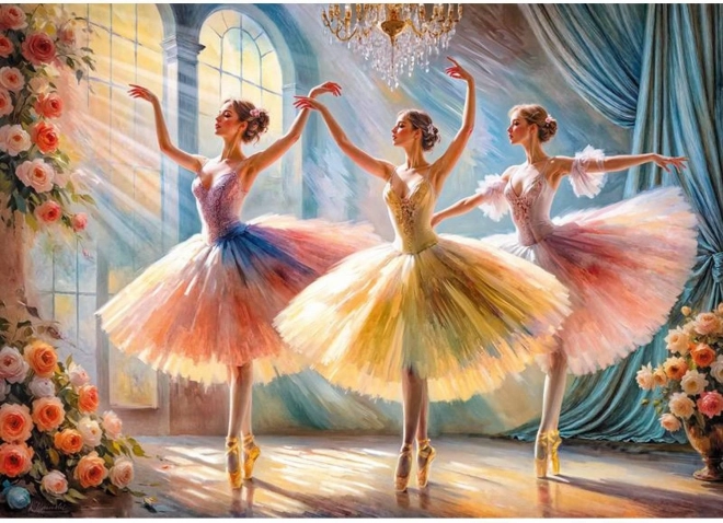 Puzzle Drei Ballerinas 1000 Teile CHERRY PAZZI