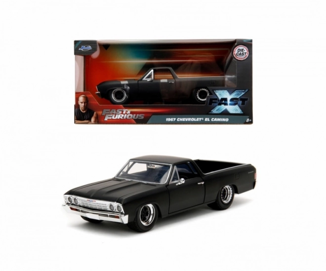 El Camino 1967 Modellauto aus Fast & Furious 1:24