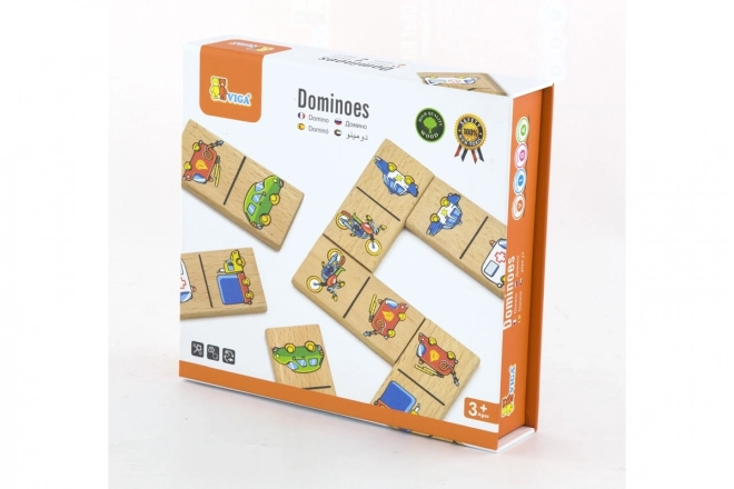 Holz-Domino - Haustiere