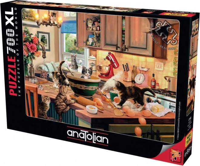 Anatolian Puzzle Katzen in der Küche XL 700 Teile