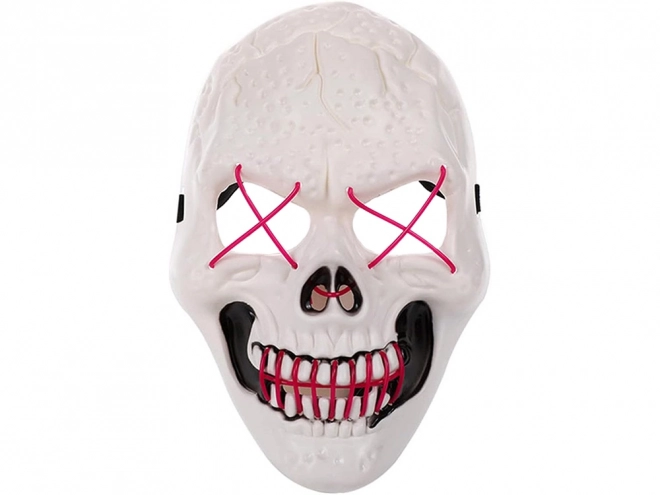 Leuchtende Skull Maske für Halloween-Partys