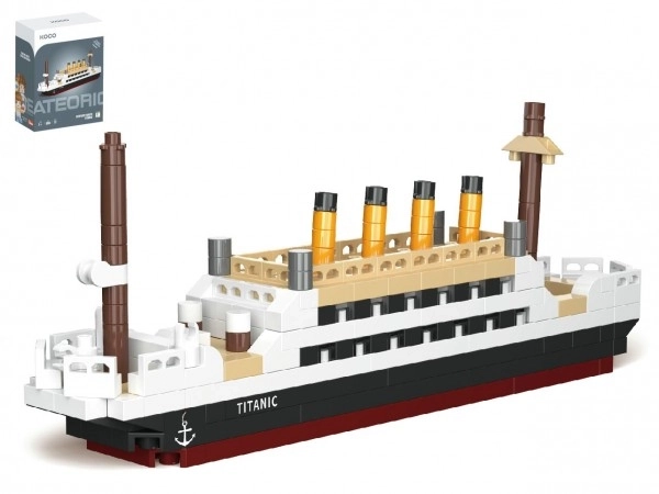 Bausatz mini Titanic Kunststoff