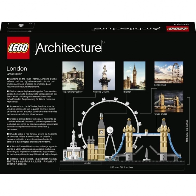 LEGO Architektur Londons Skyline