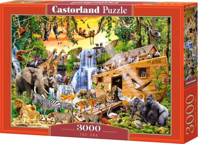 3000 Teile Puzzle Tiere Noahs Arche