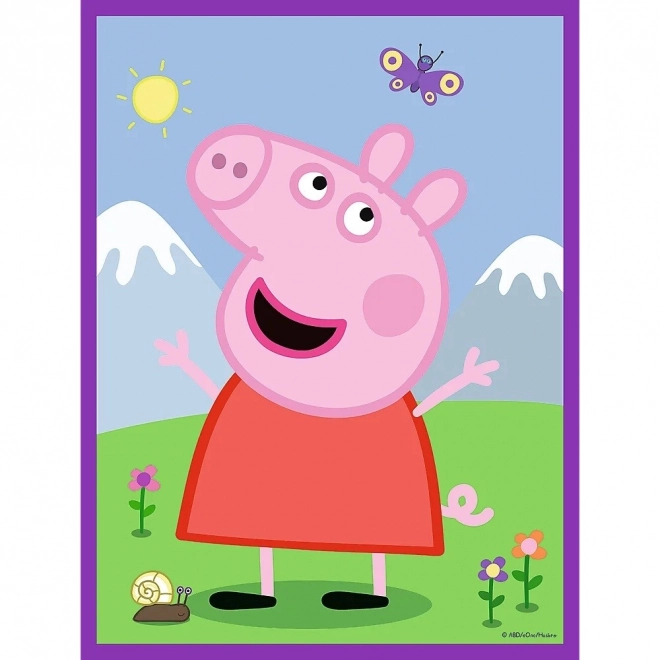 Peppa Wutz: Guten Tag Puzzle Set