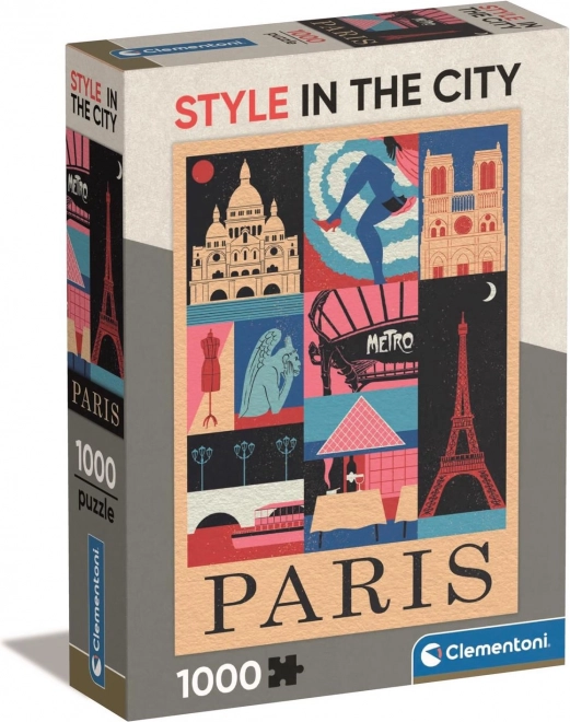 Style in the City Puzzle Paris - 1000 Teile