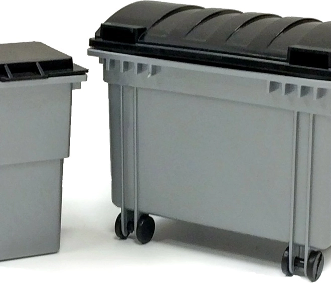 Lena Mülltonne und Container für Maxi Müllauto