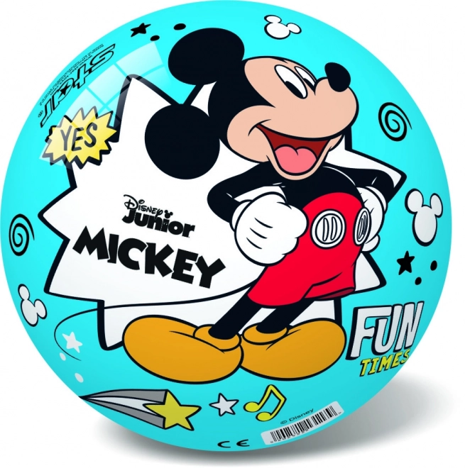 Mickey Maus Disney Ball Rot Blau 14 cm