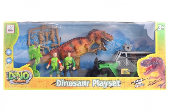 Dinosaurier-Spielset mit Batteriebetrieb