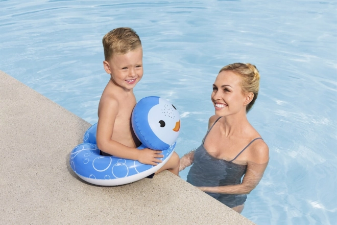 Aufblasbarer Pinguin Schwimmring für Kinder 3-6 Jahre – Pinguin