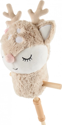 Bieco Hobby Horsing auf Stab – Rehkitz Ella