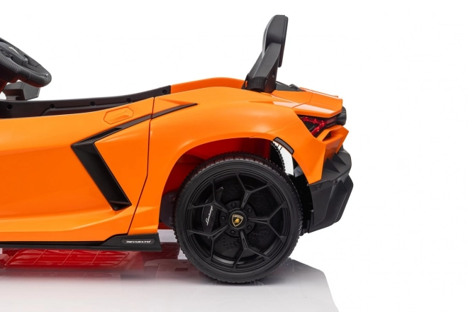 Kinder Elektroauto Lamborghini Revuelto orange