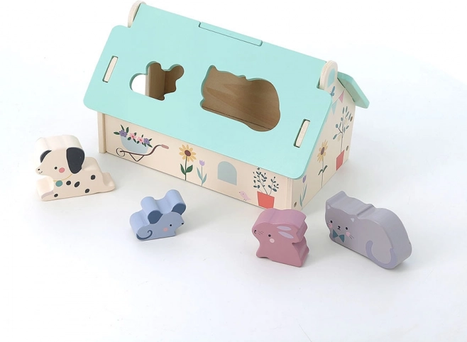 Vilac Holzeinsetzhaus für Tiere