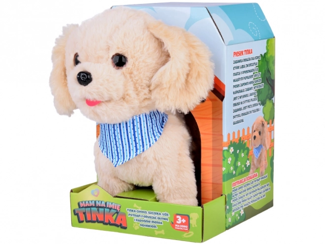 Interaktiver Plüschhund Tinka
