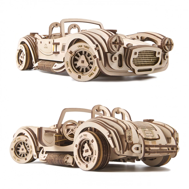 Ugears 3D-Puzzle Rennwagen Drift Cobra