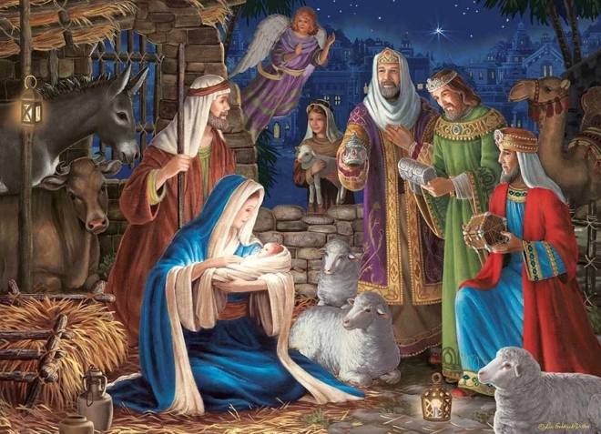 COBBLE HILL Puzzle Wunder in Bethlehem 1000 Teile