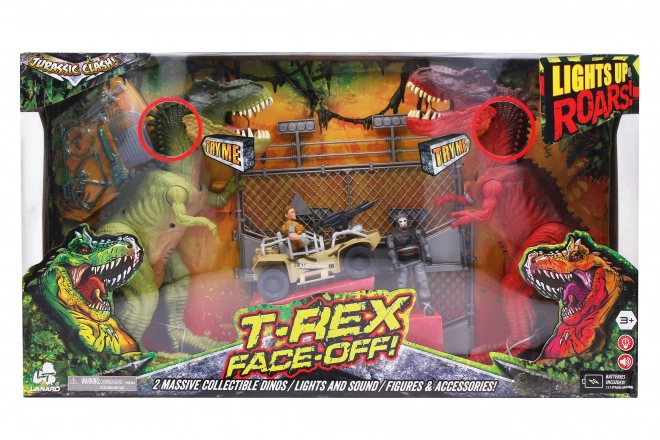 Primal Clash Dino Schlacht T-Rex Set