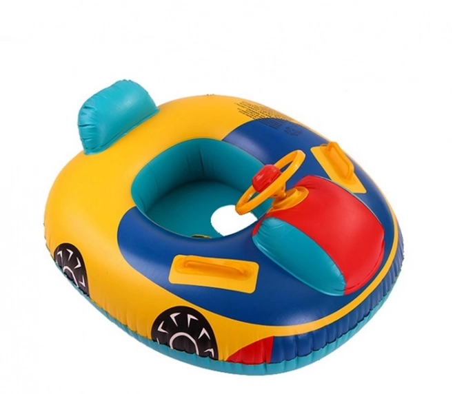 Aufblasbares Baby-Schwimmring mit Sitz und Lenkrad