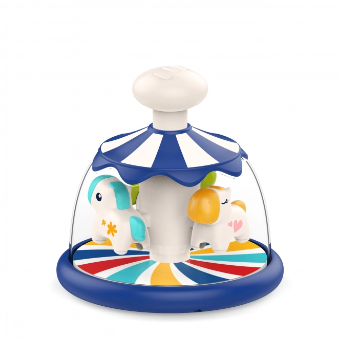 Bunter Kreisel mit Pferdchen von Woopie